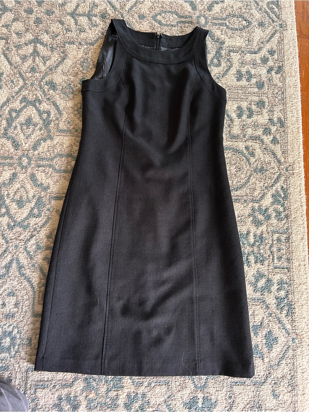 Classic Black Sleeveless Dress Ann Taylor